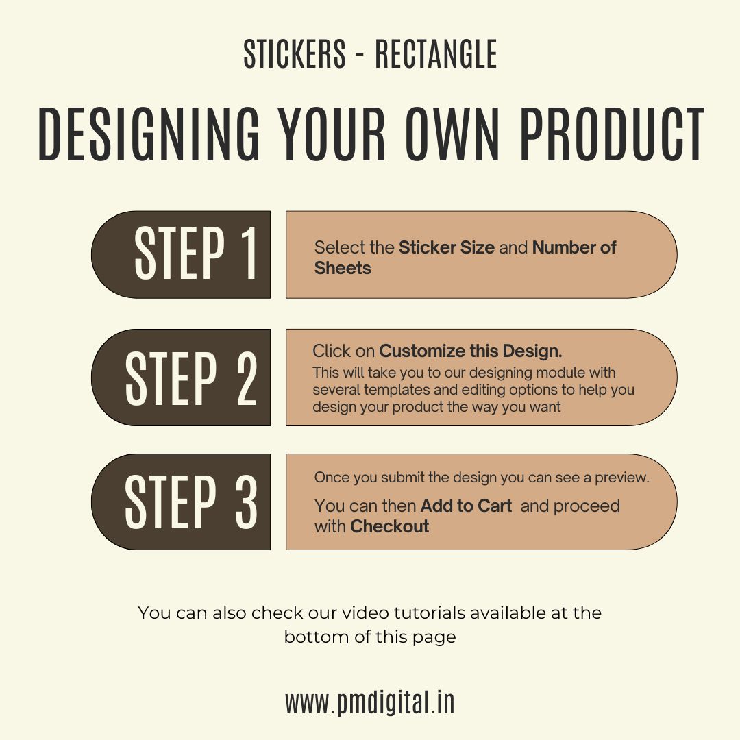 Rectangle Sticker Printing