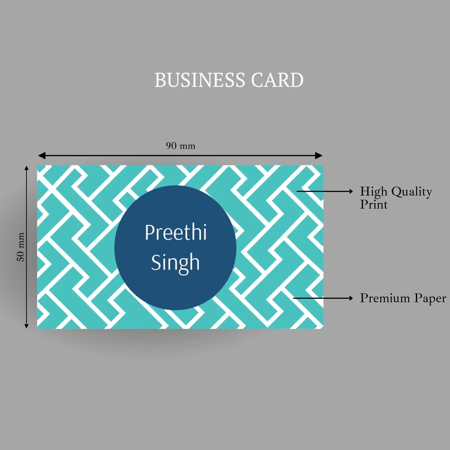Business Card - Front and Back My Store