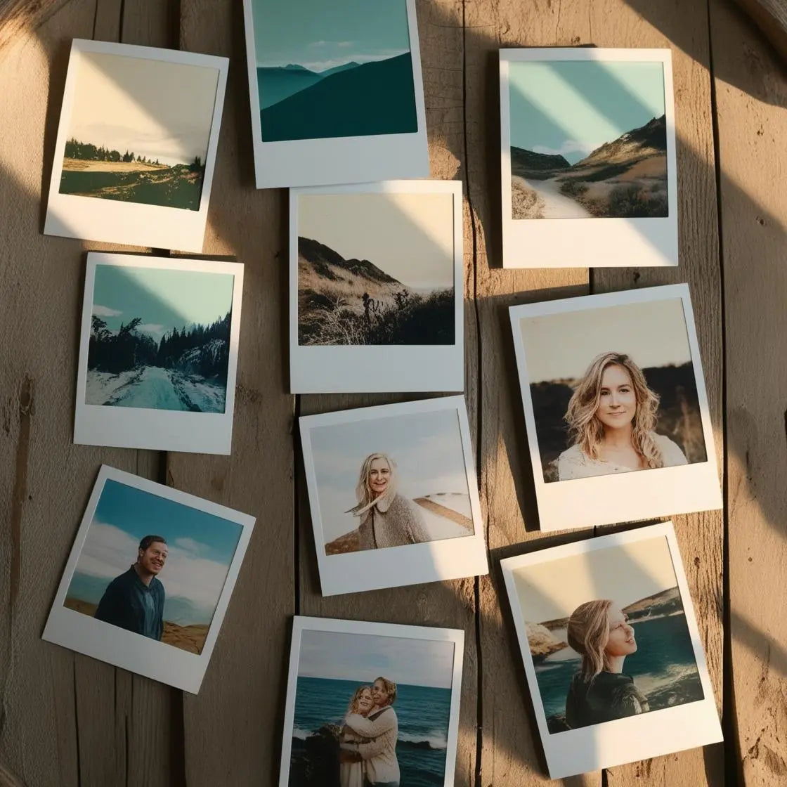 Instant Retro Photo Prints High-Quality Prints by PM Digital