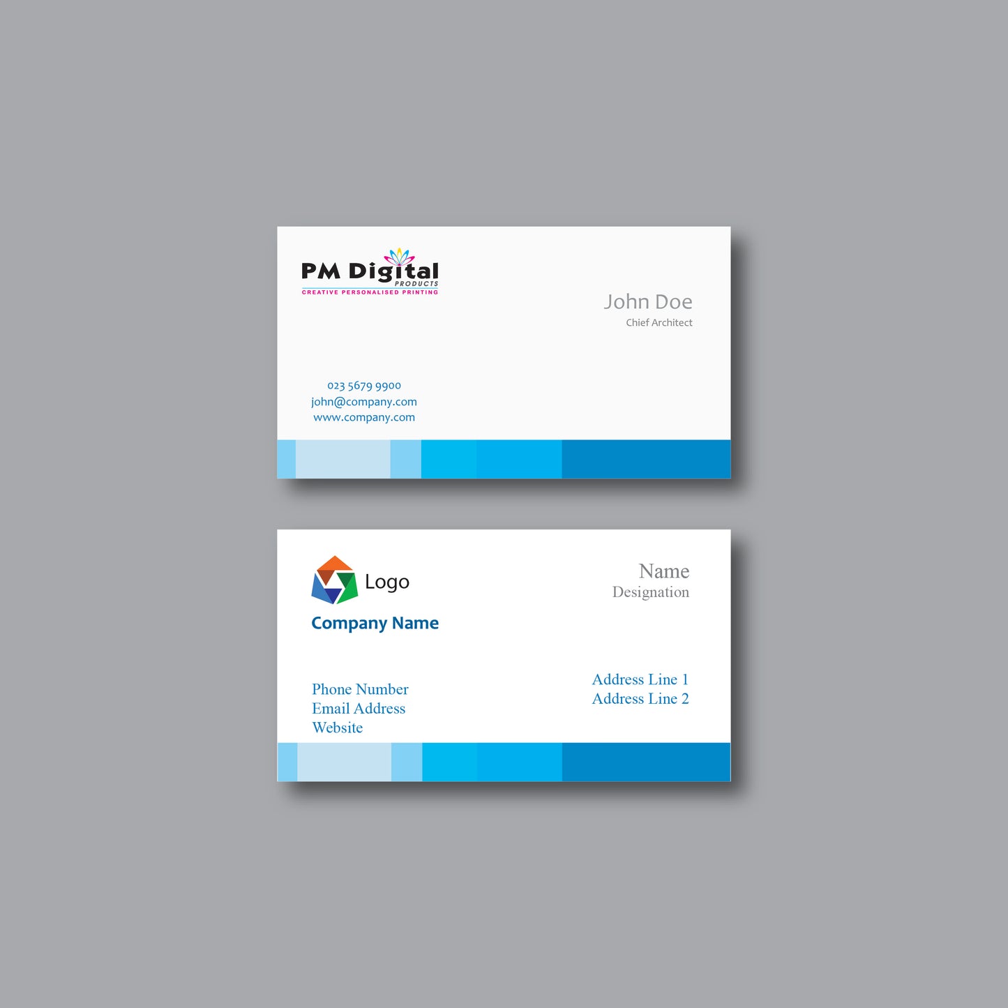 Single Side Business Cards | Quick and Easy Customisation