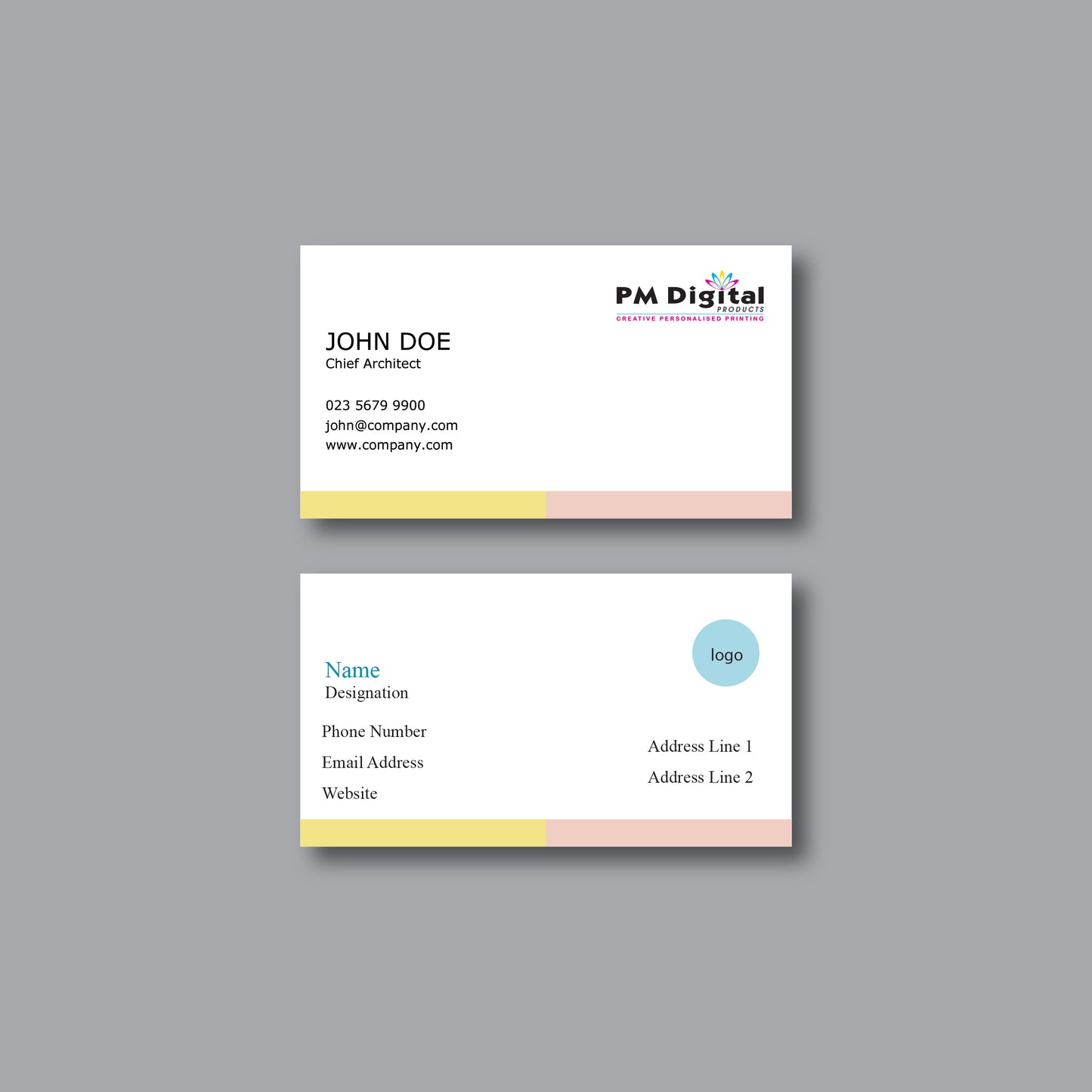 Single Side Business Cards | Quick and Easy Customisation