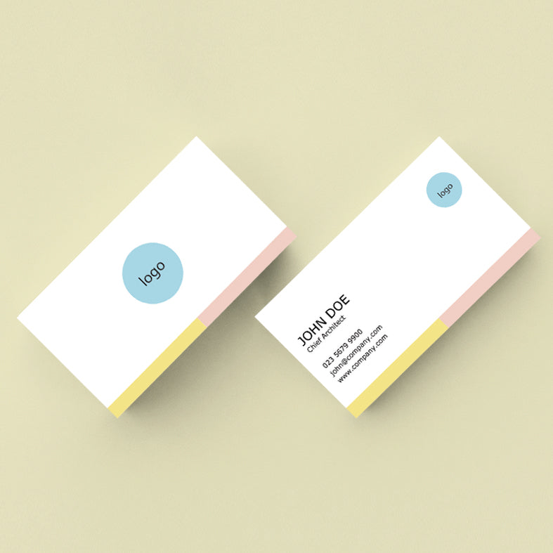 Front & Back Business Cards | Quick and Easy Customisation