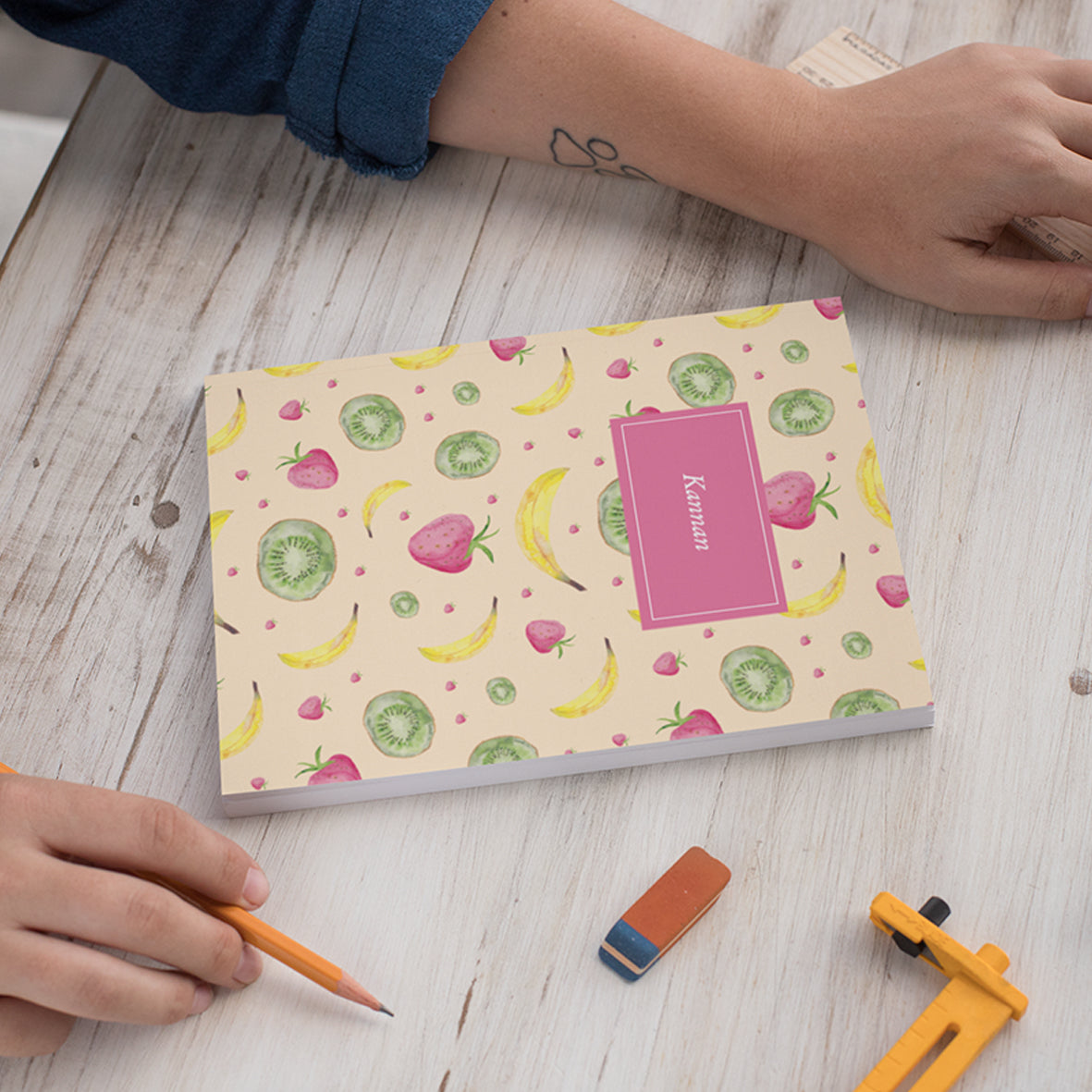 Perfect Bind Notebooks - Customised with your Name