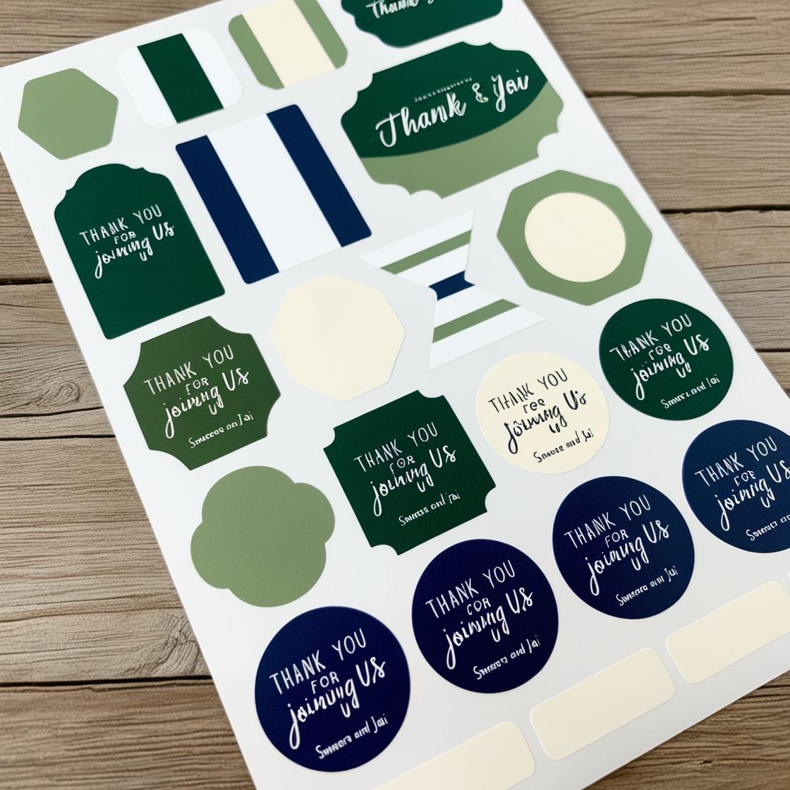 Die Cut Stickers - Customised | Waterproof & Non-Tearable - A3 Size