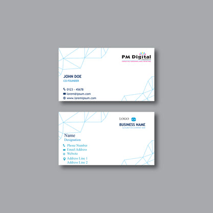 Single Side Business Cards | Quick and Easy Customisation