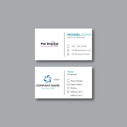 Single Side Business Cards | Quick and Easy Customisation