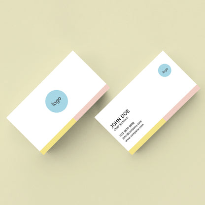 Custom Front & Back Business Cards | Design Online & Get Home Delivery – PM Digital