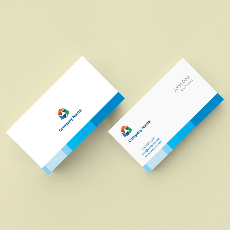 Custom Front & Back Business Cards | Design Online & Get Home Delivery – PM Digital