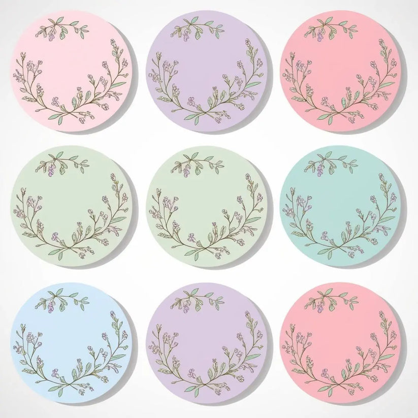 Rectangle Round Sticker Round Stickers Printing – PM Digital Products